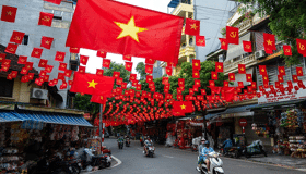 Begin your parade day with Hanoi’s tranquil ambiance