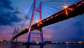 Sail under the bridge on an eco-friendly adventure