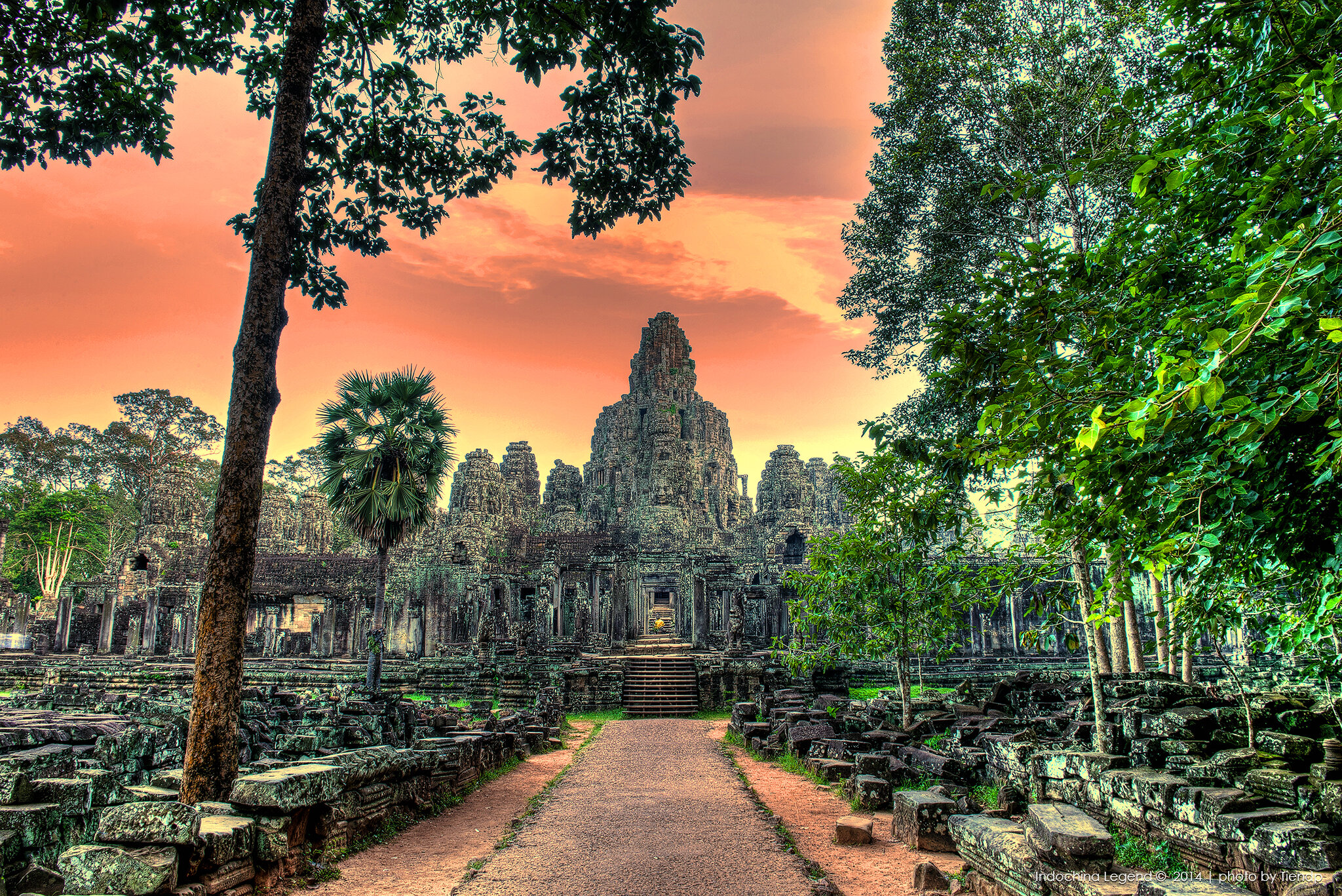 Angkor Thom under the Sunset, Siem Reap