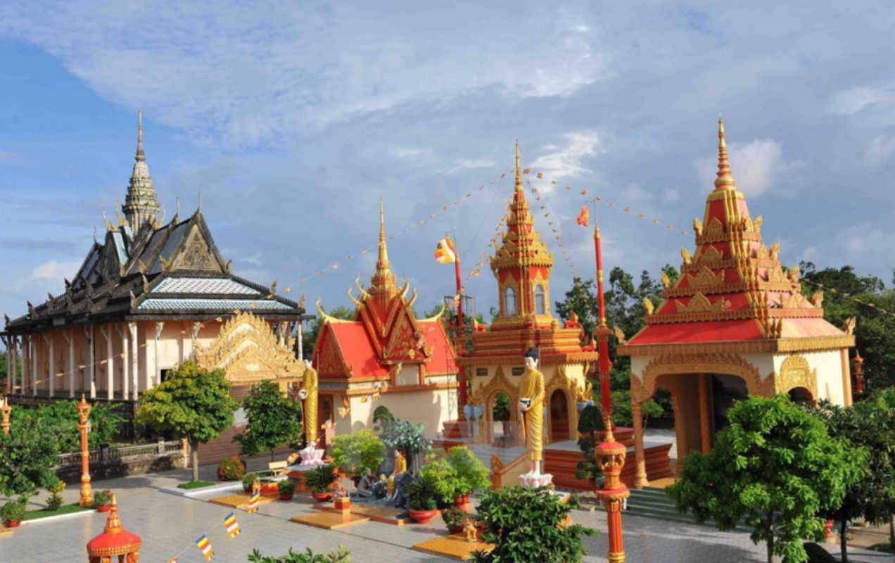 Xiem Can Pagoda - the Khmer’s glorious architecture