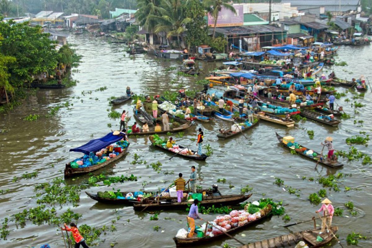 Capture the vibrant energy of Hau Giang’s riverine gem