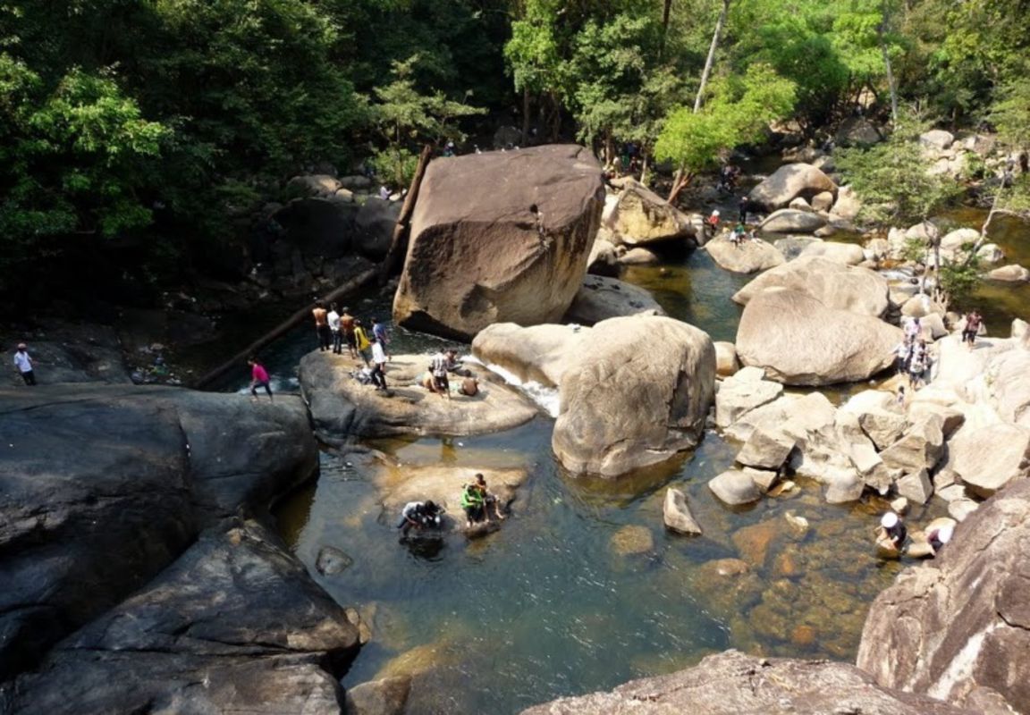 Ba Waterfall in Mui Ne, Lam Dong Province