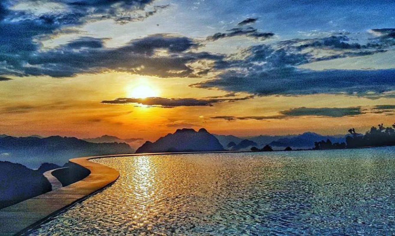 Early morning at Bakhan Village Resort Mai Chau