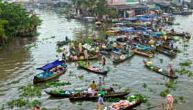 Capture the vibrant energy of Hau Giang’s riverine gem