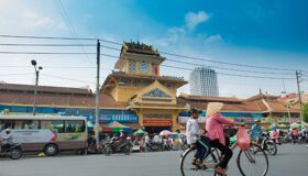 Enjoy Saigon’s savory roast duck with traditional sides