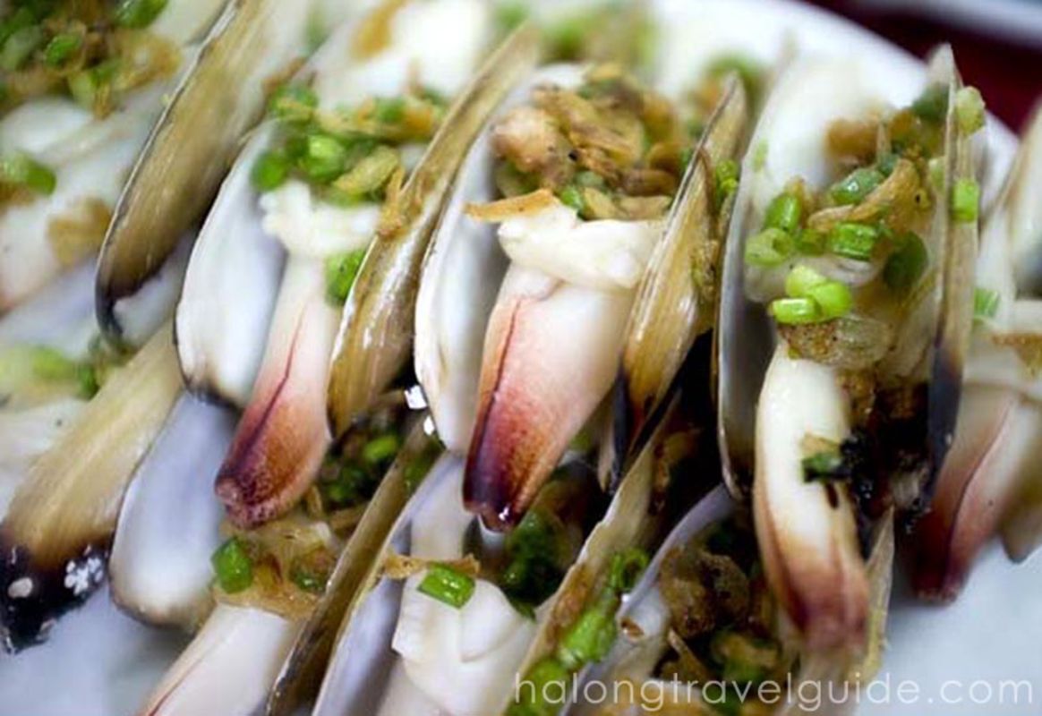 Snout Otter Clam - Photograph the vibrant allure of Bai Tu Long’s cuisine