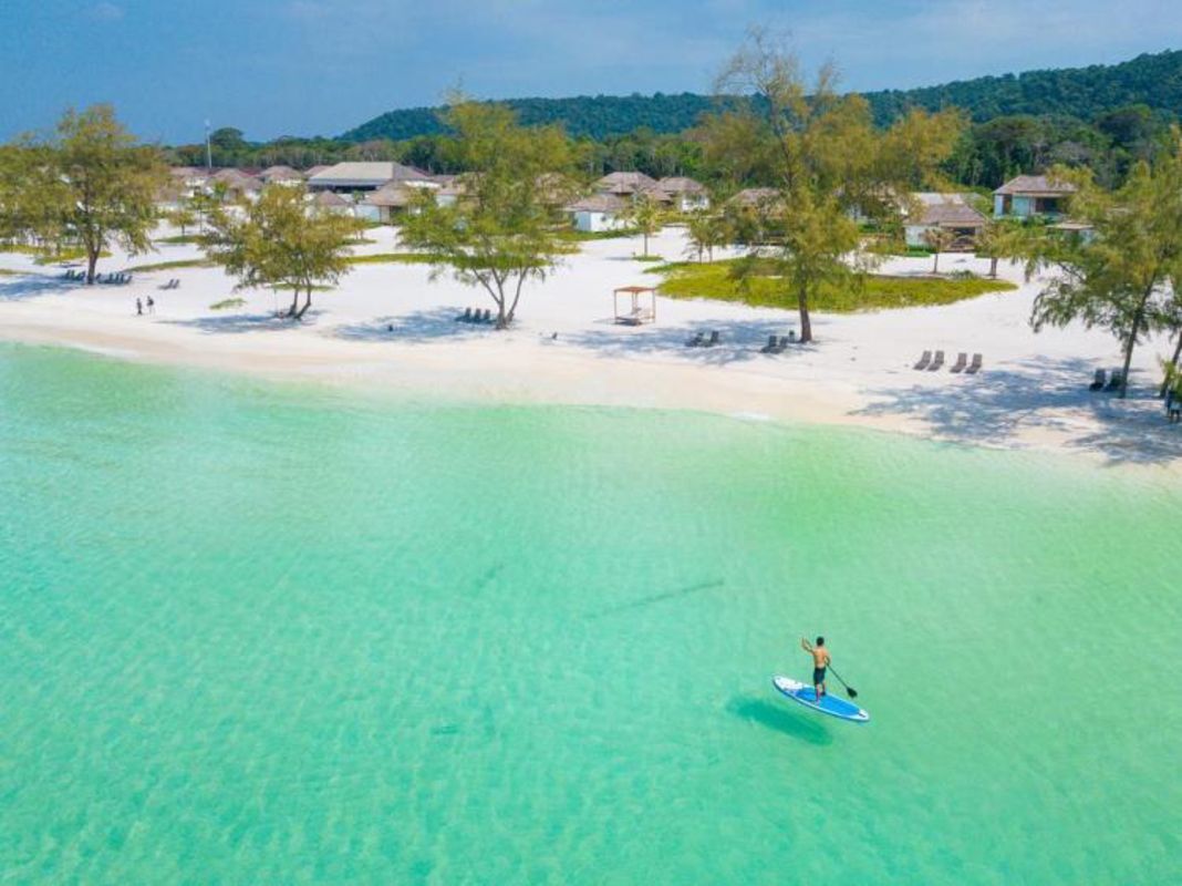 Capture the vibrant beauty of Koh Rong’s coastal gem
