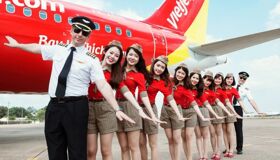 Viet JetAir Team welcome to Can Tho City