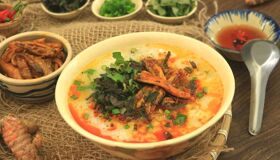 Dive into the vibrant flavors of Cháo Lươn Bà Liễu Quán Bàu Travel