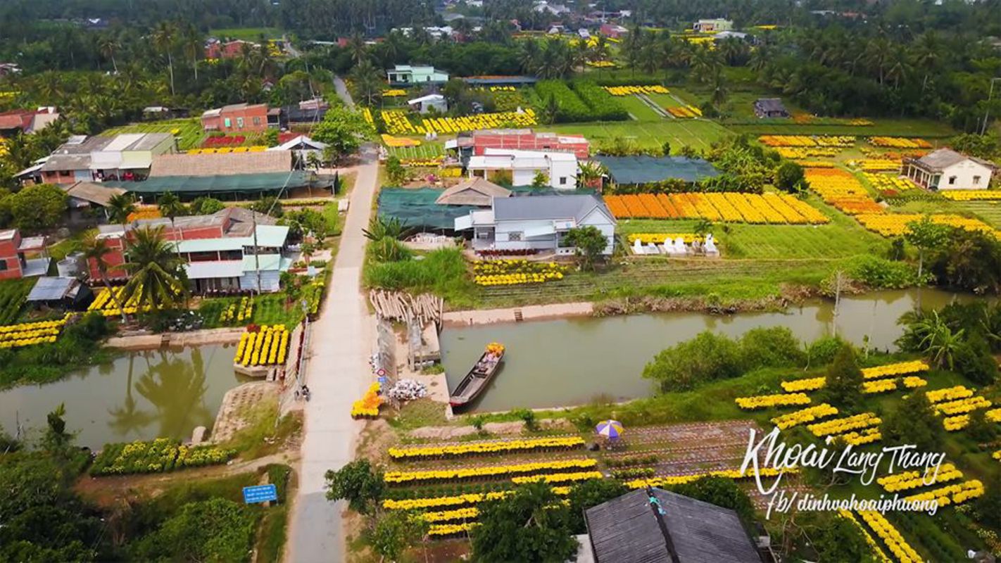 Capture the vibrant beauty of Vinh Long’s floral gem