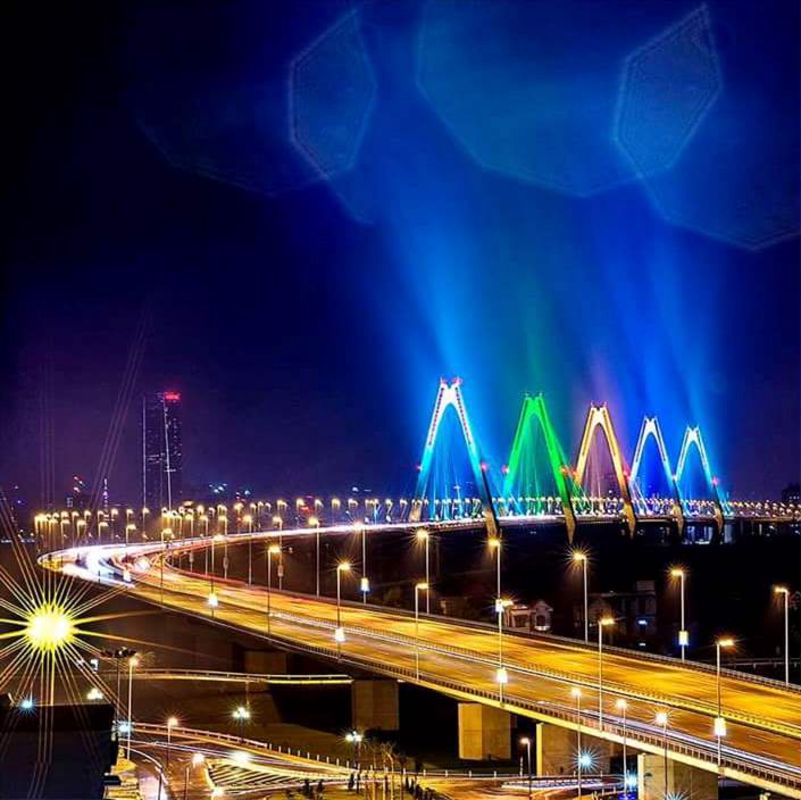Nhat Tan Bridge in Hanoi