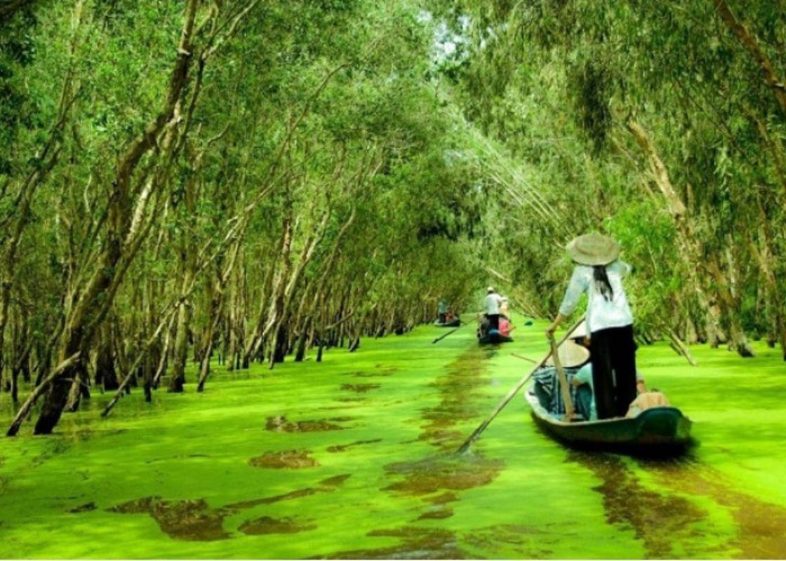 Begin your Long An Tours with a scenic adventure