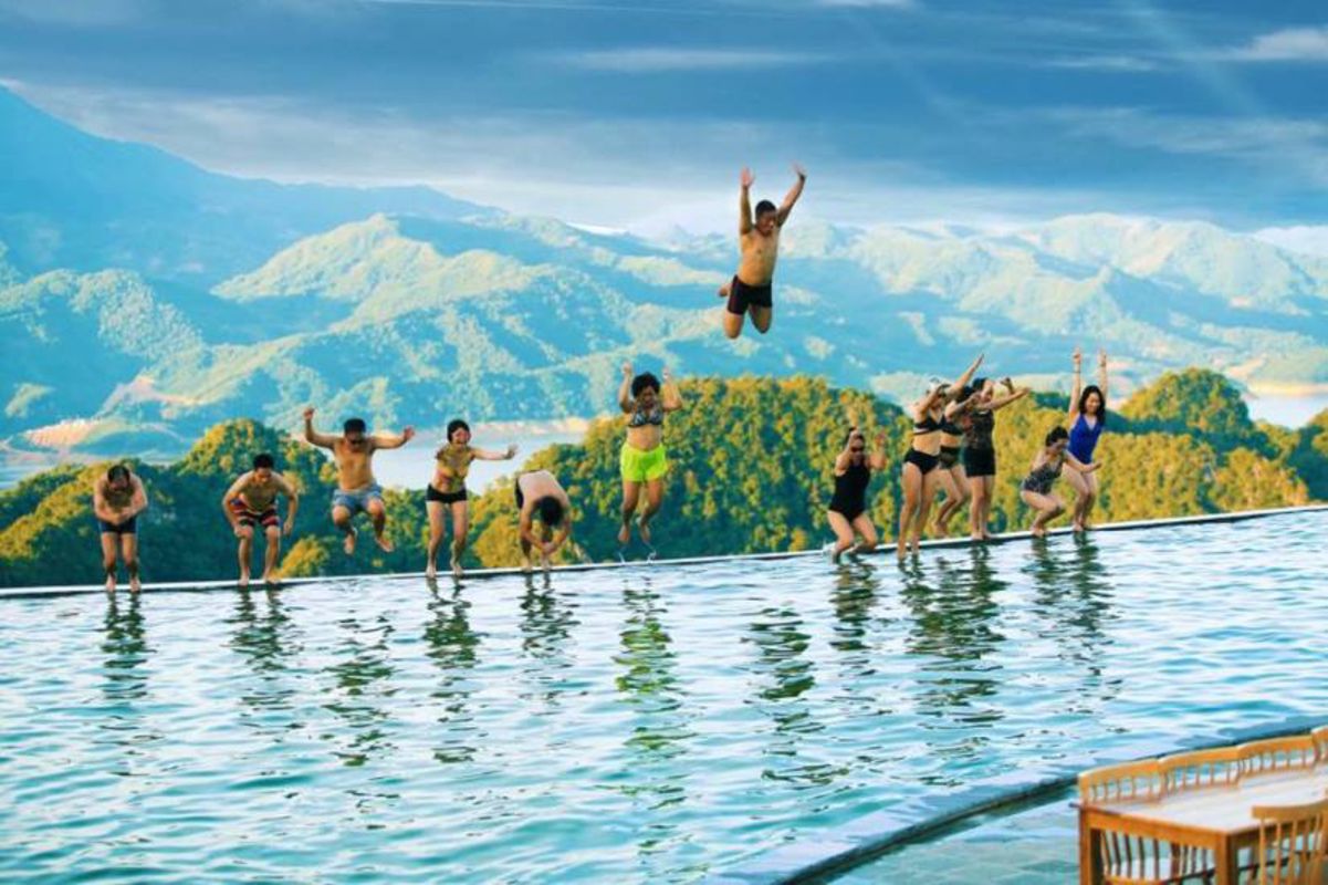 Begin your Hoa Binh Tours with a scenic adventure