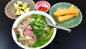 Capture the savory essence of Hanoi’s culinary gem