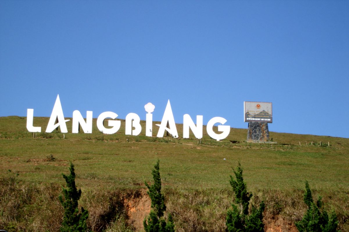 Langbiang mountain