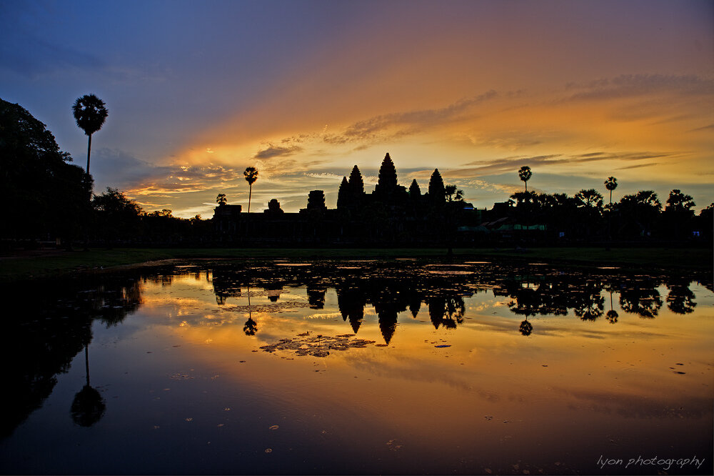 Sunrise on Angkor Wat, Cambodia