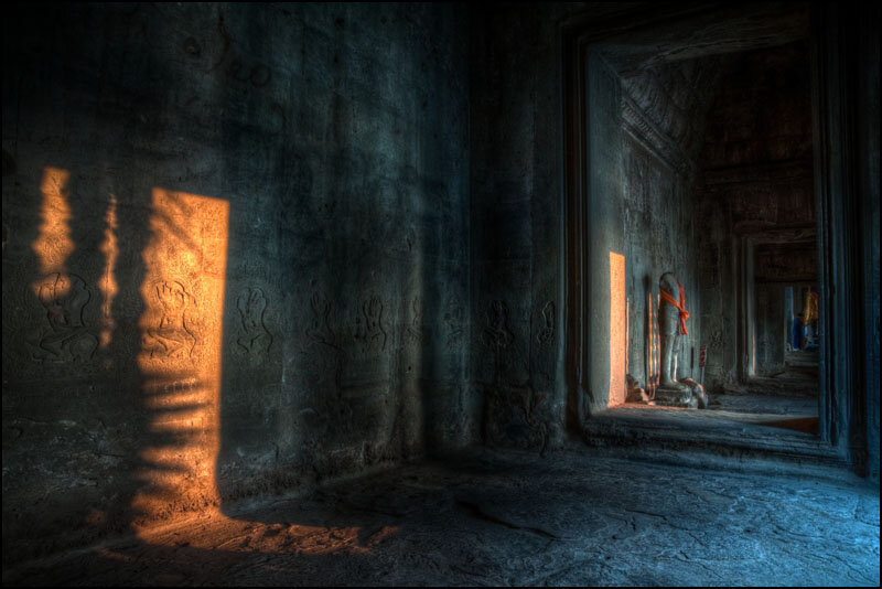 Angkor Temples under the sunlight, Siem Reap