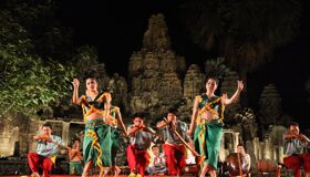 Apsara Dancers at Kulen Restaurant, Siem Reap, Cambodia