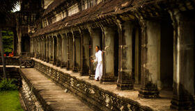 Begin your visa-prepared day with Cambodia’s tranquil ambiance