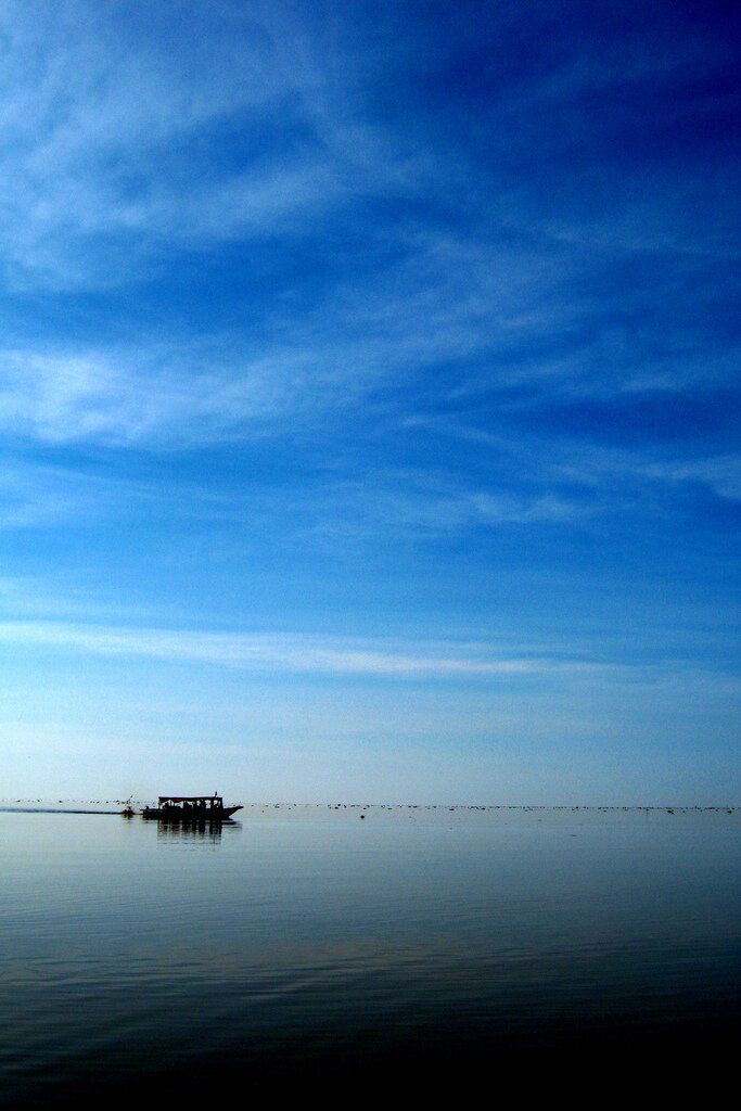 Tonle Sap Lake near Siem Reap, Cambodia