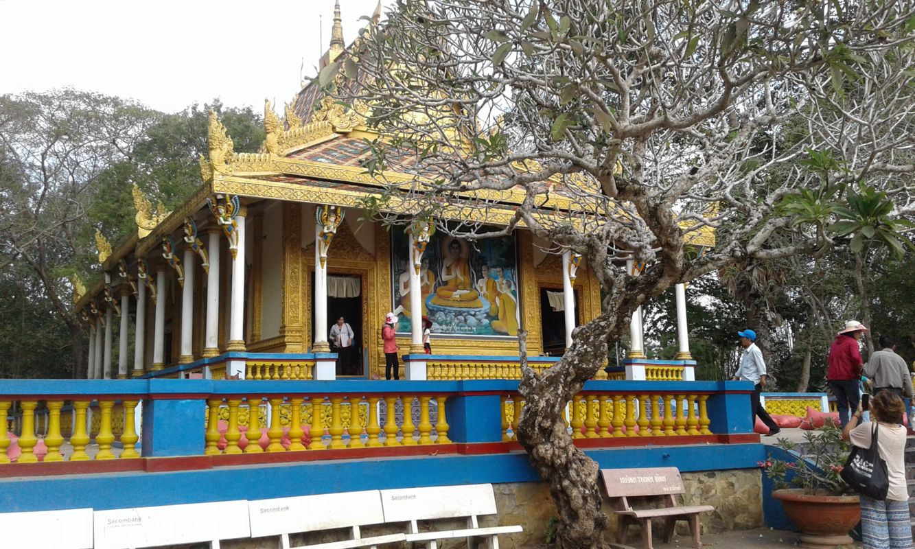 Pagoda of Bat "Chùa Dơi" or Doi Pagoda - Experience Soc Trang Tours with sustainable adventures