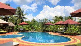 Riverside view at Mekong Home Resort