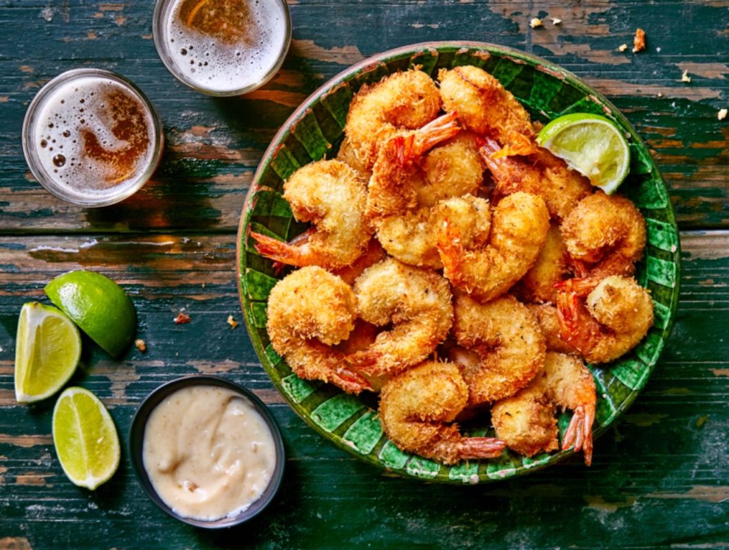 Roasted shrimp with coconut milk "Tôm rim Dừa"