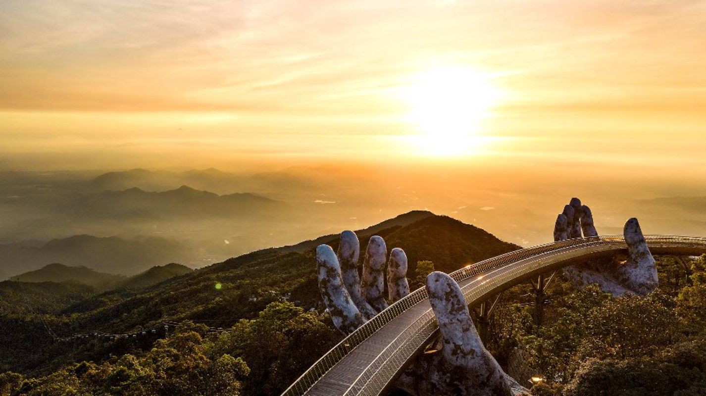 Golden Bridge - a new icon of Da Nang City