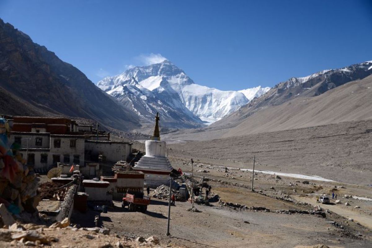 8. Everest South base camp (Nepal)